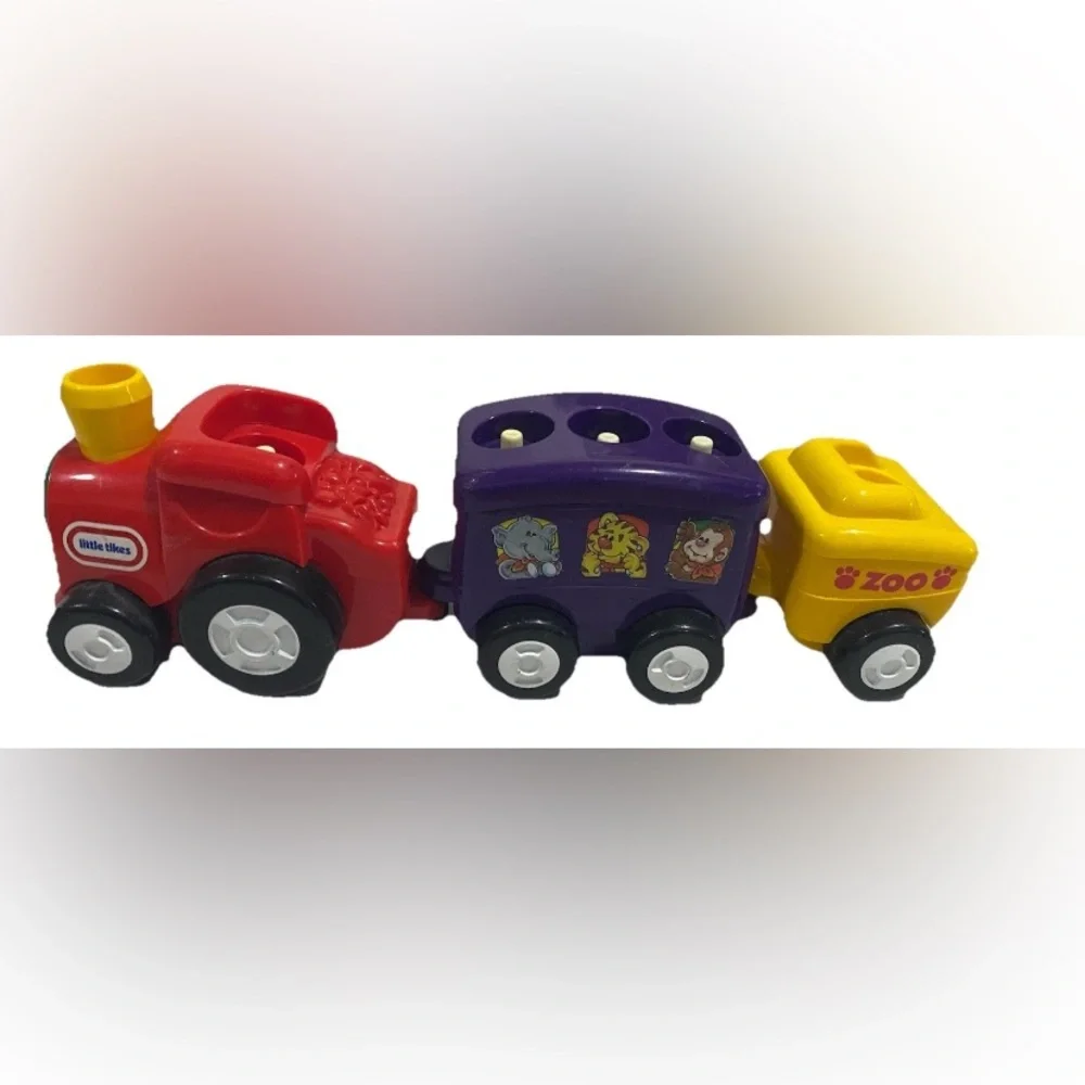 Little Tikes Vintage Toddler Zoo Train Set